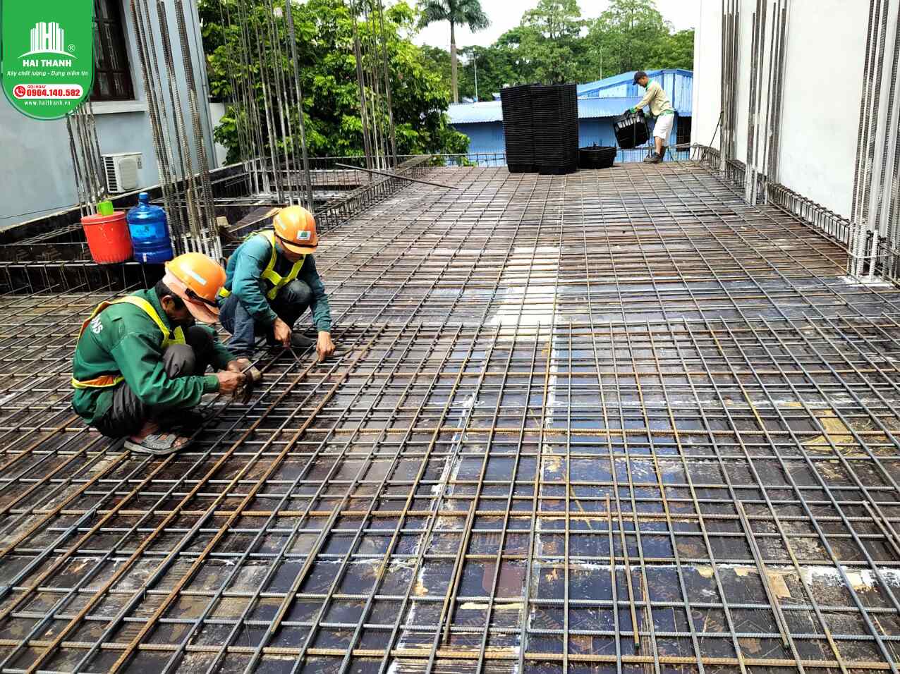 Quy trình thi công kết cấu bê tông cốt thép nhà dân dụng